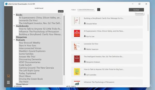 z3kit Scribd Downloader